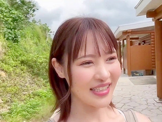 Get naked, get fucked, get paid - JAV idol's dirty beach pleasure!