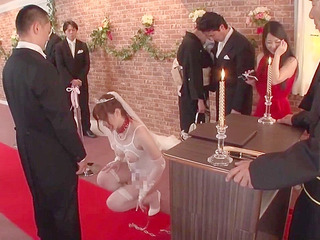 Japanese Bride Gets Banged and Humiliated on Her Wedding Night!