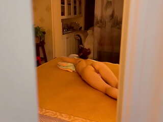 Spying my asian stepsister masturbating [my asian toy]