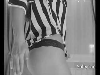 Relaxing spanking with slow mo asian ass