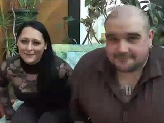 Gangbang and fisting a brunette bbw