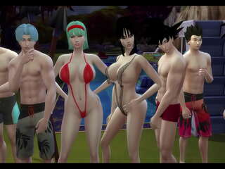 Dragon ball porn epi 45 milk madre y esposa fiesta en la piscina madres folladas por sus hijos intercambio de madres e hijos pervertidos esposas perras infieles ntr orgia folladas por el culo hentai